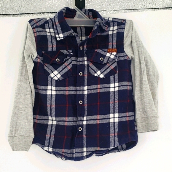 7 for All Mankind kids flannel - Picture 1 of 5